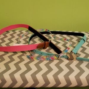 Girl's 3pcs belt set